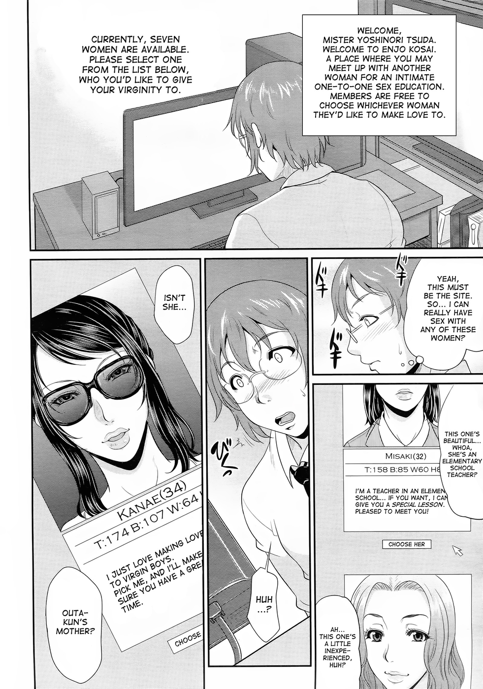 Hentai Manga Comic-Enjo Kosai-Chapter 1-8